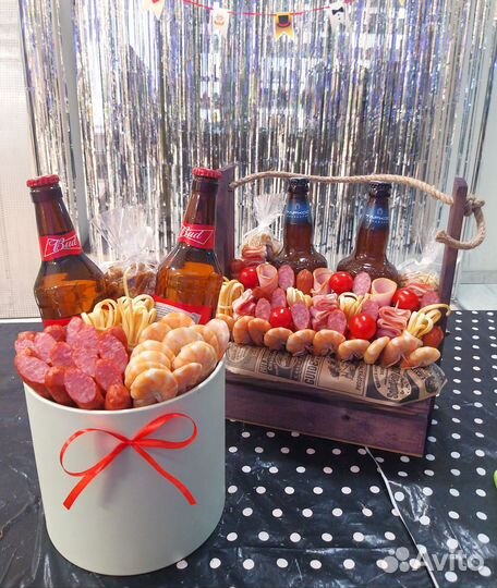 Мужской букет колбасный