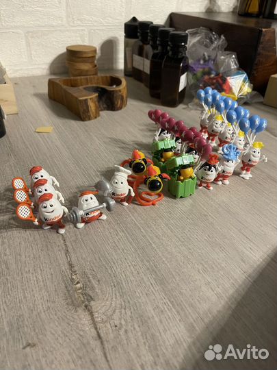 Фигурки киндерино из киндер