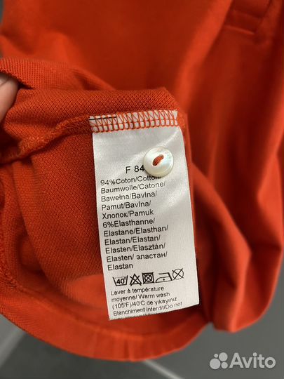 Поло lacoste оригинал