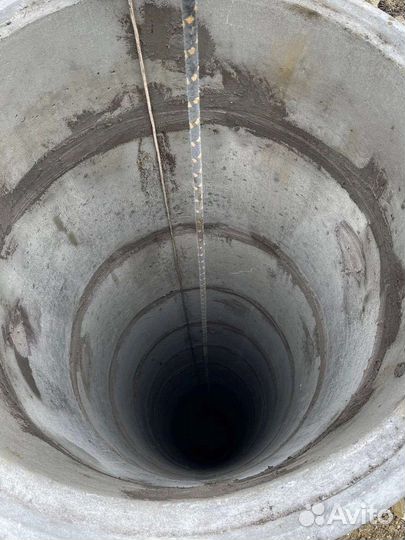 Копка колодцев, траншей, доставка ж/б колец