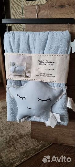 Детское одеяло с подушкой