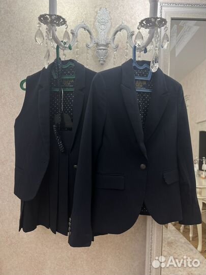 Комплект школьной формы 146 для девочки