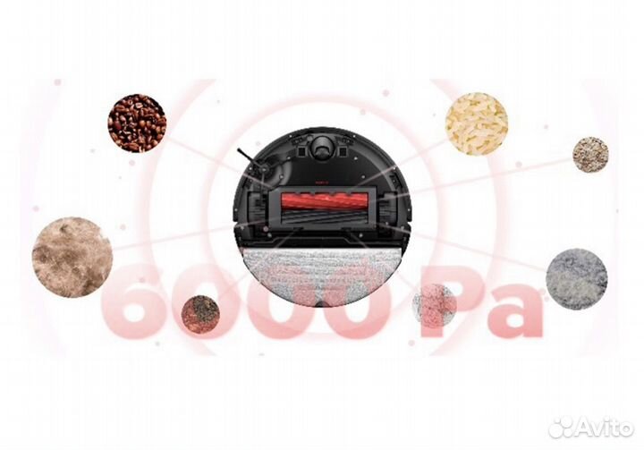 Робот-пылесос Xiaomi Roborock S8 RU (чёрный)