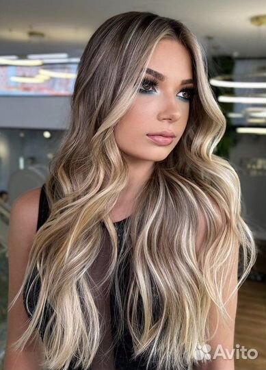 Модель на сложные окрашивания и контуринг