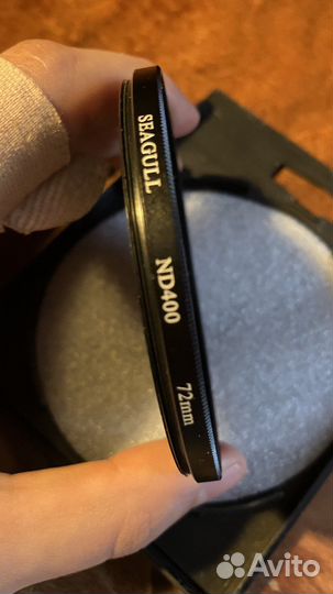 Светофильтр ND400 на объектив 72мм