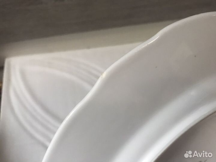 Тарелки советского общепита