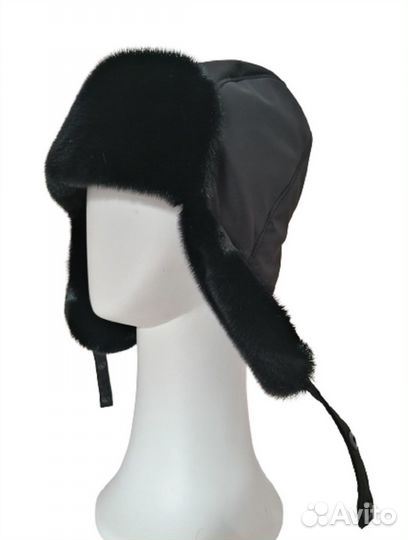 Шапка мужская из нерпы