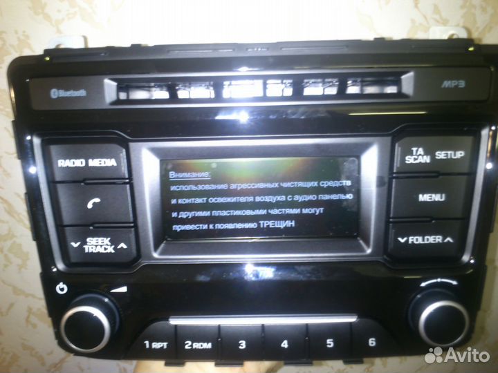 Штатная магнитола Hyundai Creta 2018