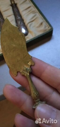 Антикварный набор столовых приборов. Франция