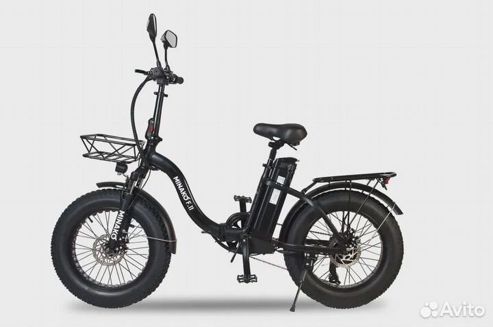 Электровелосипед Minako F11 Black NEW