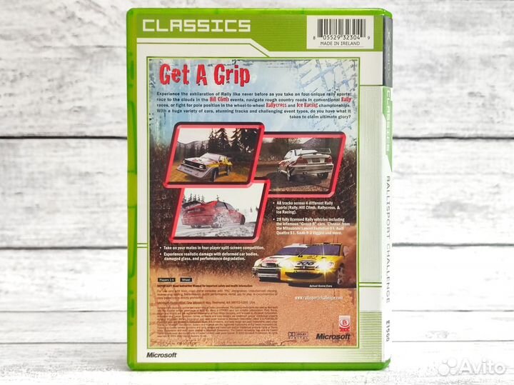 RalliSport Challenge (Xbox Original) Б/У