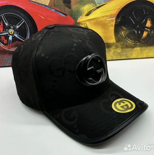 Кепка чёрная Gucci