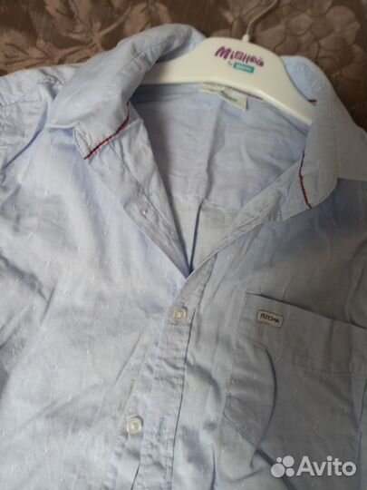 Рубашка на мальчика 158