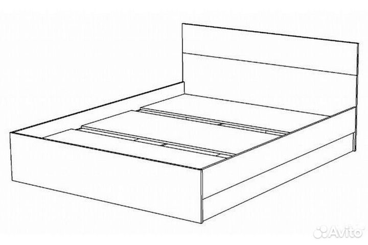 Кровать односпальная
