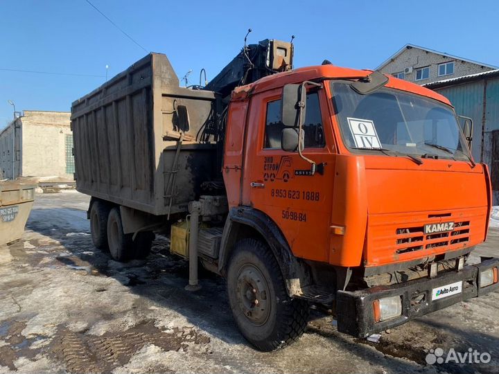 КАМАЗ 65115 с КМУ, 2010