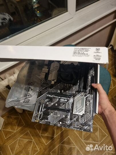 Материнская плата, процессор, оперативка