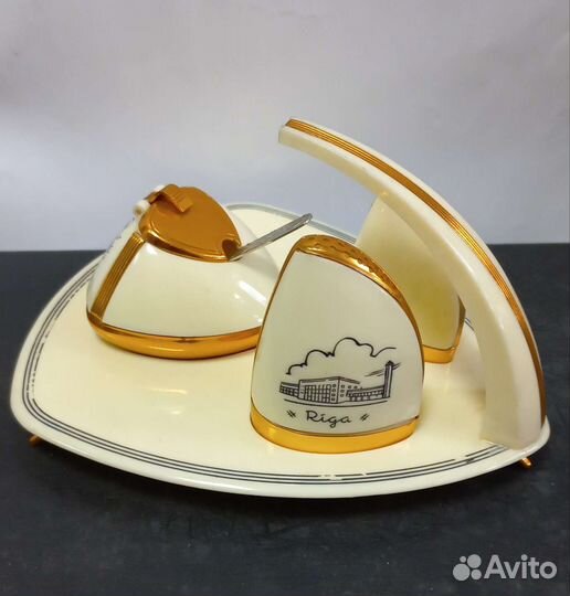 Набор Рига. Соль, перец, горчица