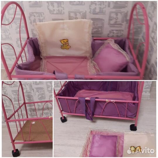 Игрушка—Кроватка (вес—2,4 кг) для куклы