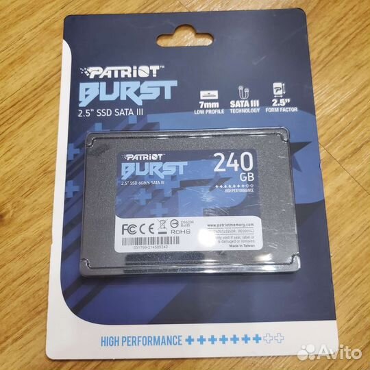 SSD диск Patriot 2.5