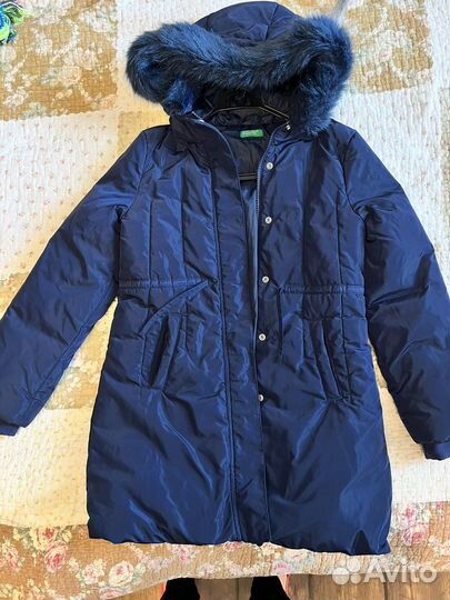 Пальто детское benneton теплое