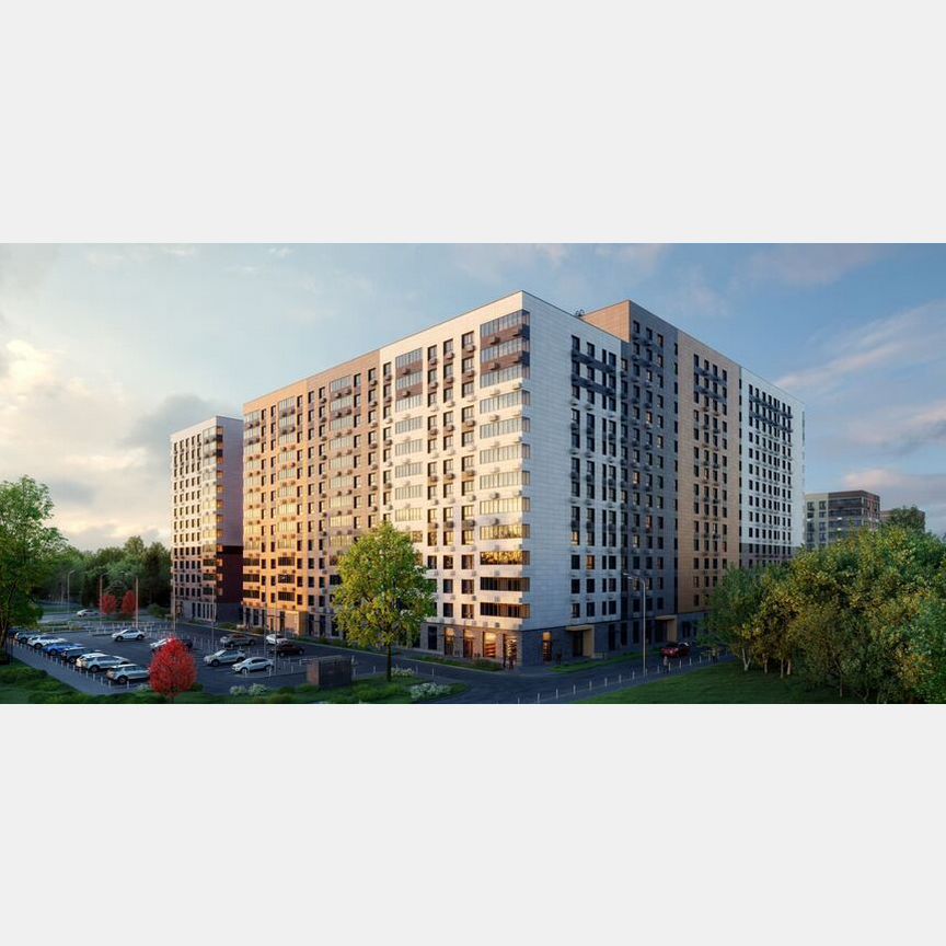 2-к. квартира, 39,1 м², 7/14 эт.