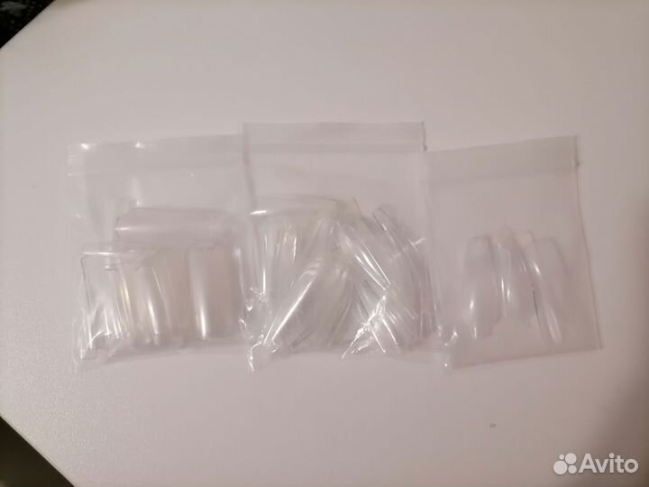 Гелевые типсы разных форм