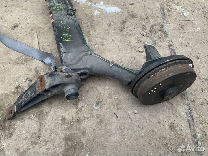 Балка подвески задняя renault kangoo рено кангу 1