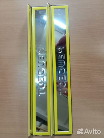 Накладки на пороги Peugeot Boxer (нержавейка)