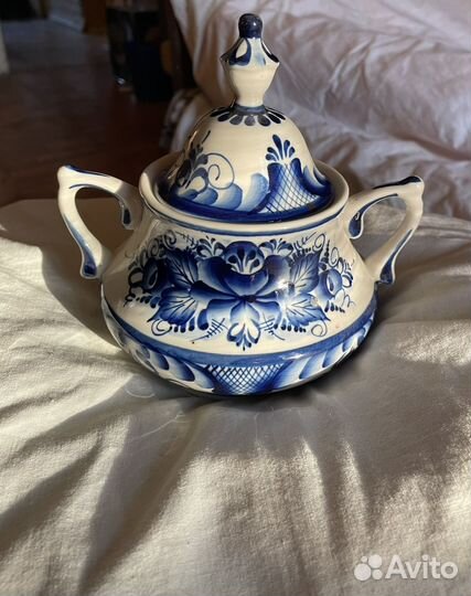 Посуда сервис гжель