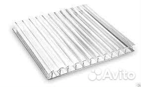 Поликарбонат сотовый Woggel 10 мм 2,1х6 м прозрачн