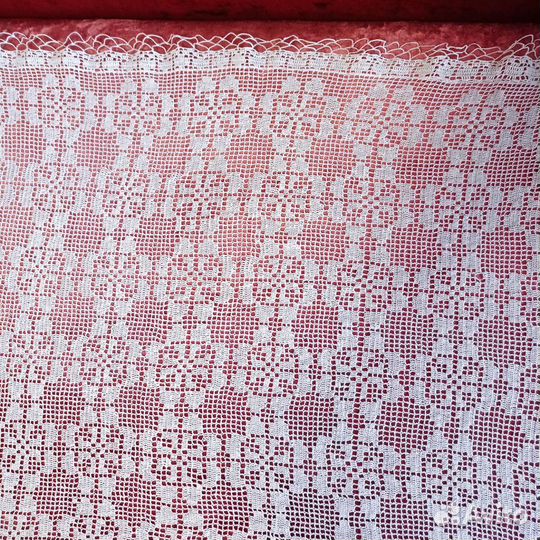 Накидка на подушку вязаная