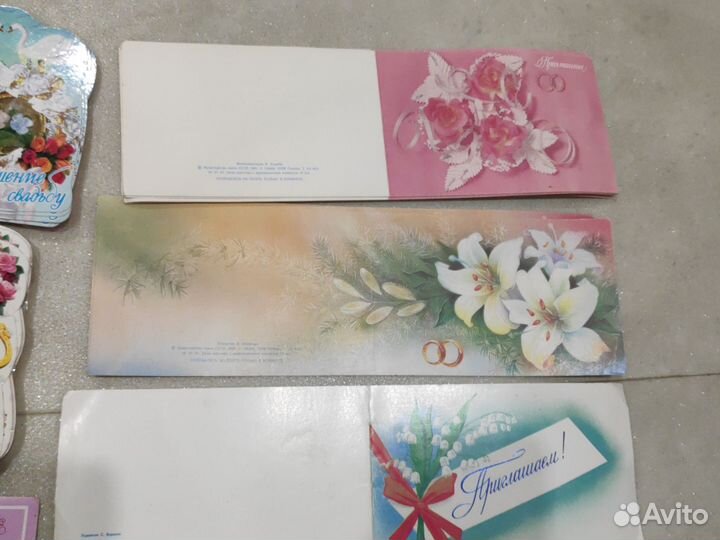 Приглашения на свадьбу