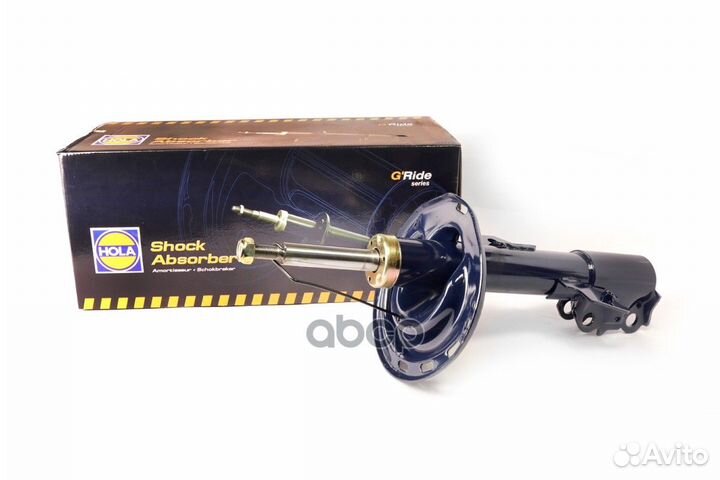 Стойка амортизаторная передняя, правая, давлени