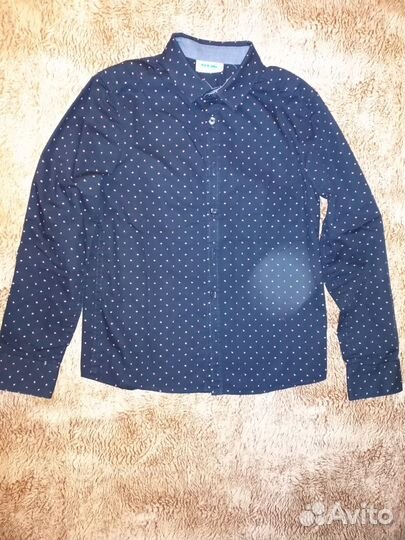 Рубашка на мальчика 128-140