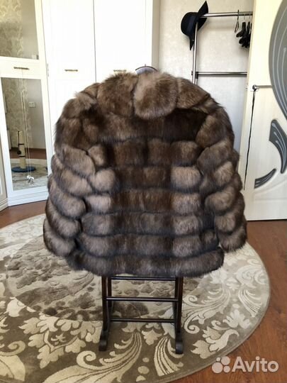 Шуба из песца. Новая