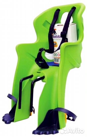 Велокресло Bellelli Rabbit SportFix цв. зеленый