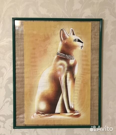 Картина из египта на папирусе