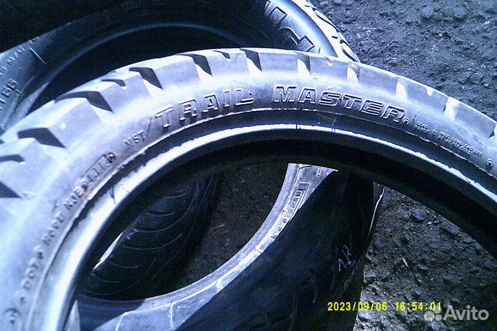 130 80 R17 - 1 мота шина shinko trail master E 705