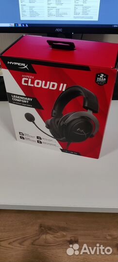 Игровые наушники hyperx cloud 2