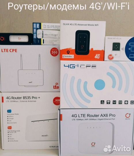 Модем 3/4G/WiFi роутер olax U80