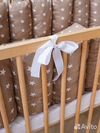 Бортики в детскую кроватку