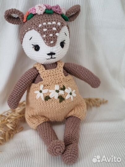 Вязаные игрушки ручной работы