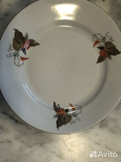 Тарелки винтаж, фарфор, фаянс