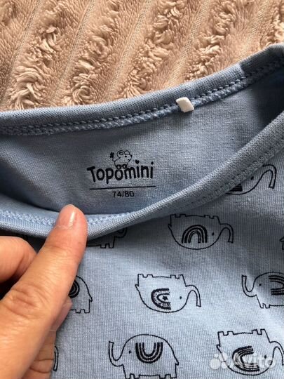 Боди для новорожденных 74 80 crockid