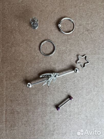 Серьги для пирсинга