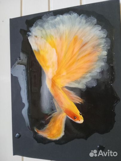 Интерьер картина Рыба