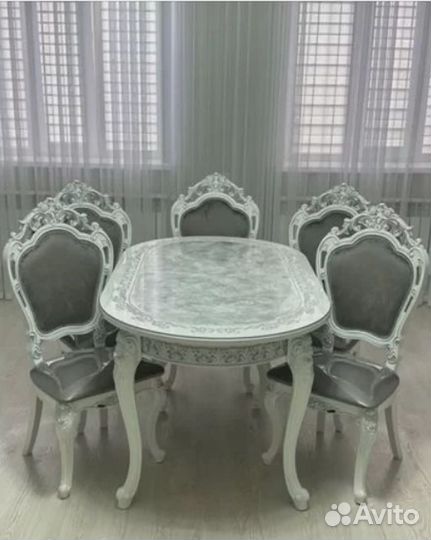 Кухонный стол стулья обеденная группа