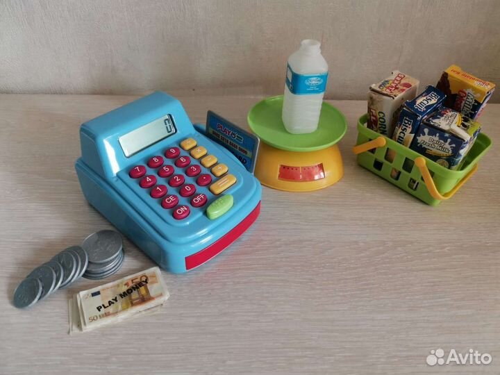 Игровой набор супермаркет с кассой