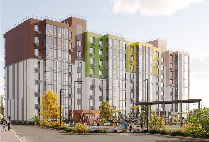 1-к. квартира, 39,9 м², 1/8 эт.