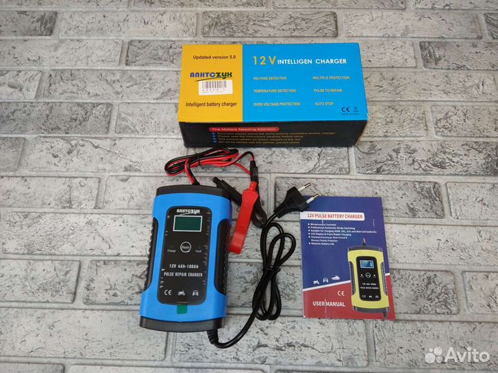 Автомобильное зарядное устройство 12V 6A